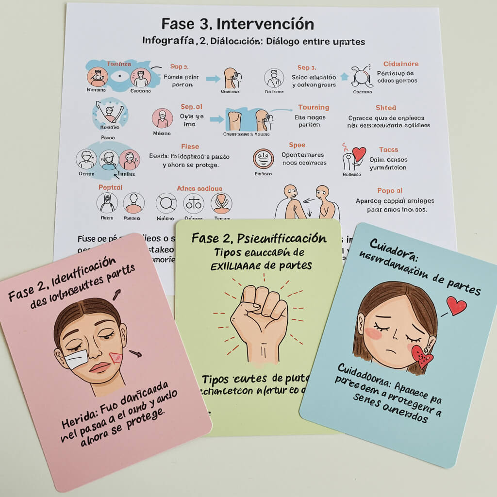 Material terapéutico para <span>trabajar con PARTES</span> en nuestra consulta psicológica