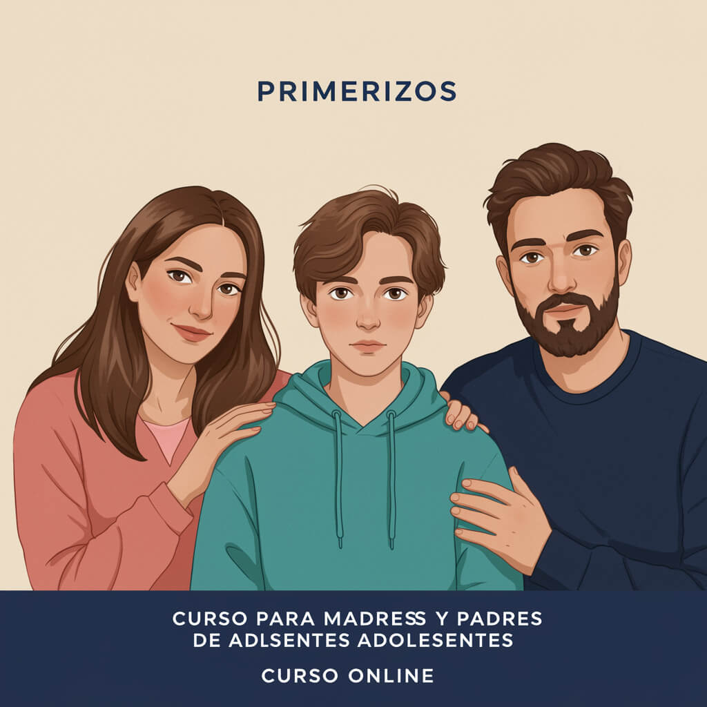 Curso para madres y padres primerizos, cómo tratar con tu <span>hij@ adolescente</span>